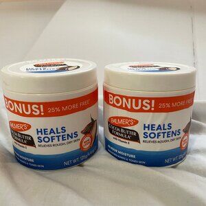 2 Pack 4.4 oz Jars of Palmer's Cocoa Butter Formula 48 hr Moisture for Dry Skin